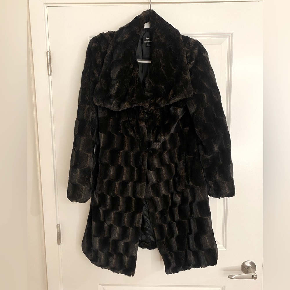 Dennis Basso vegan fur coat